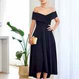 Belina Midi Dress- Black