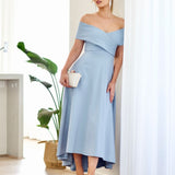 Belina Midi Dress- Baby Blue