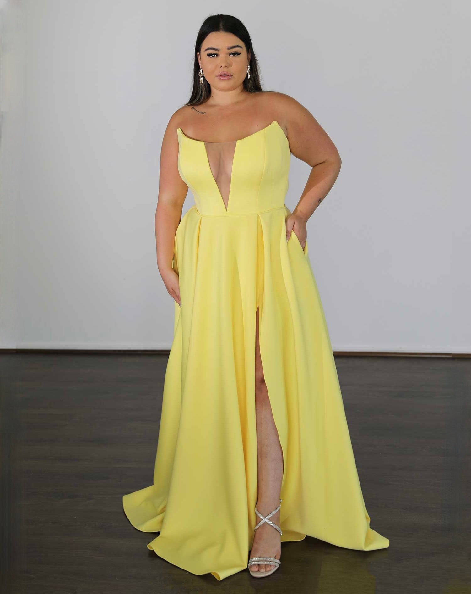 Belle Scuba Gown