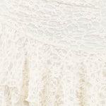 Marcela Long Sleeve Lace Mini Dress - White Fabric