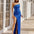 Taipei Sequin Gown - Cobalt Blue