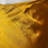 Nicola Satin Midi Dress - Mustard 2.0