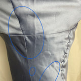 Sandrine Satin Midi Dress - Blue 2.0