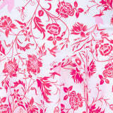 Boston Playsuit Pink Print Fabric Swatch