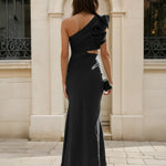 Cassia Maxi Dress Black Back