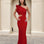 Cassia Maxi Dress Red Front