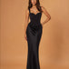 Charlie Corset Gown Black FRONT