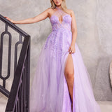 Clara Tulle Gown - Dusty Lavender