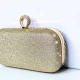 Royal Nightfall Clutch - Gold