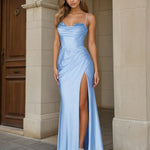 Darlia Corset Gown Light blue