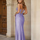 Darlia Corset Gown Lilac Back