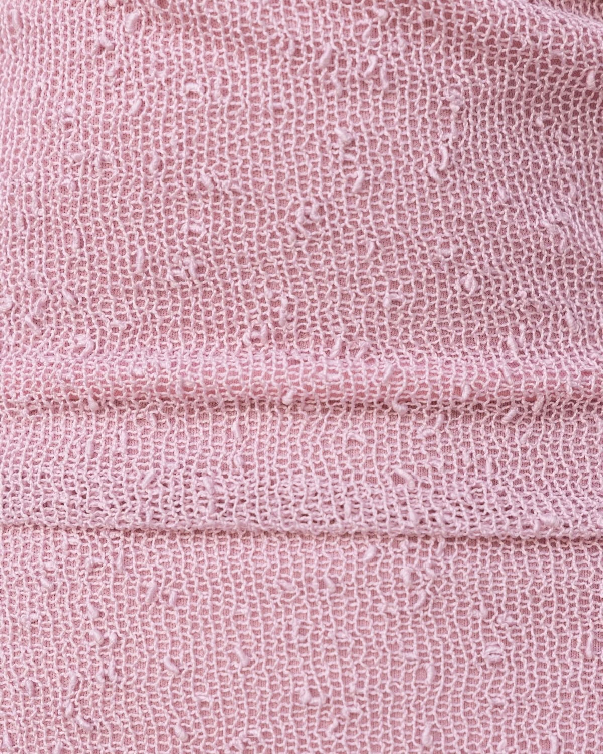 Ginnie Knit Long Sleeve Maxi Dress Pink Fabric