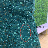 Carmen Sequin Gown - Forest [SAMPLE]