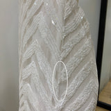 Kourtney Sequin Gown - White [SAMPLE]