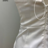 Tayla Satin Gown - White [SAMPLE]