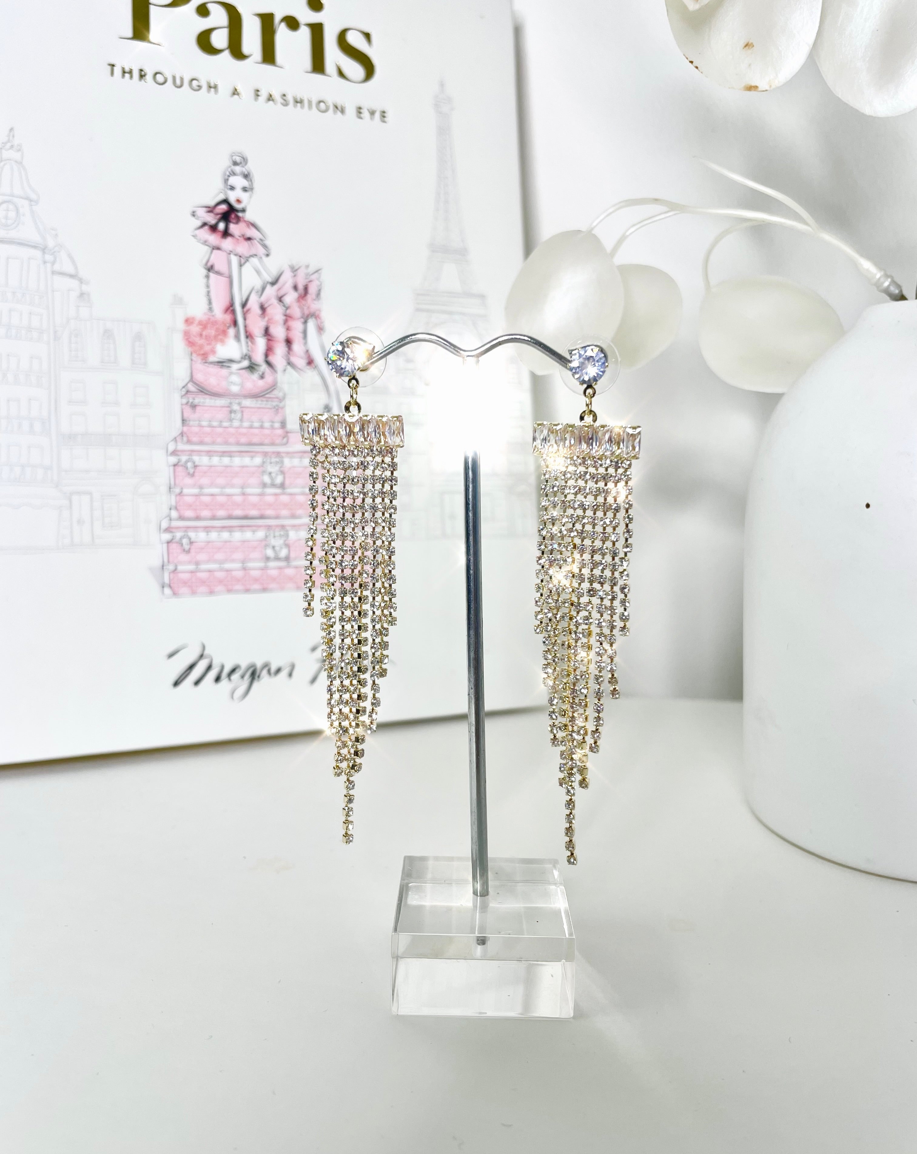 Barbara Diamond Earrings - Gold