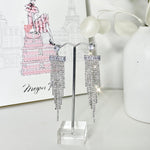 Barbara Diamond Earrings - Silver