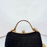 Luna Clutch Black