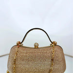 Luna Clutch Gold