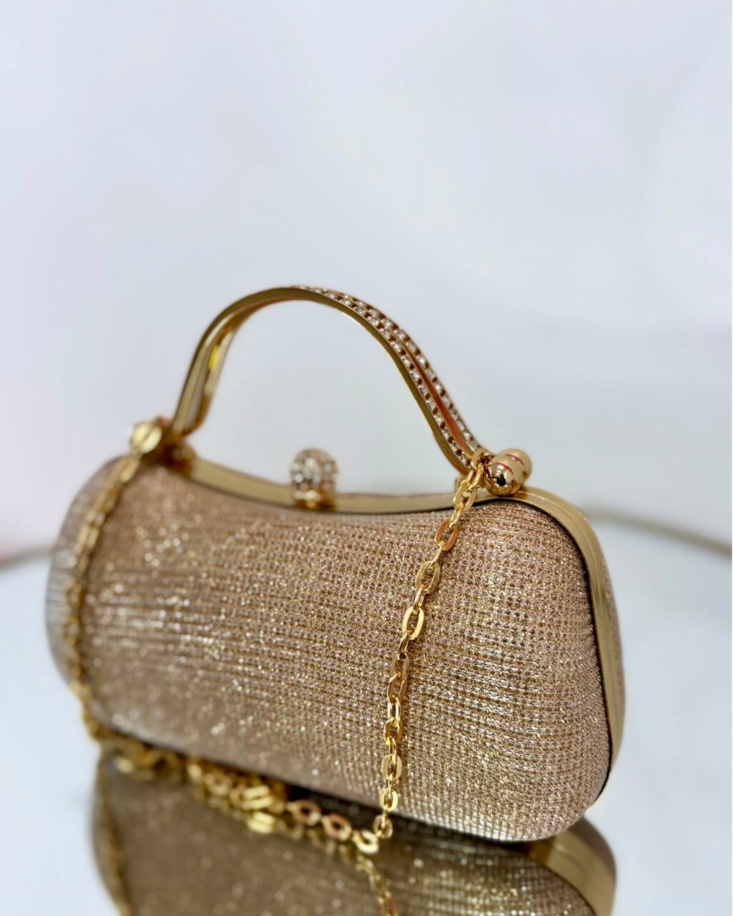 Luna Clutch - Gold