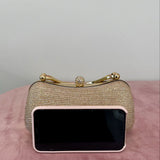 Luna Clutch Gold
