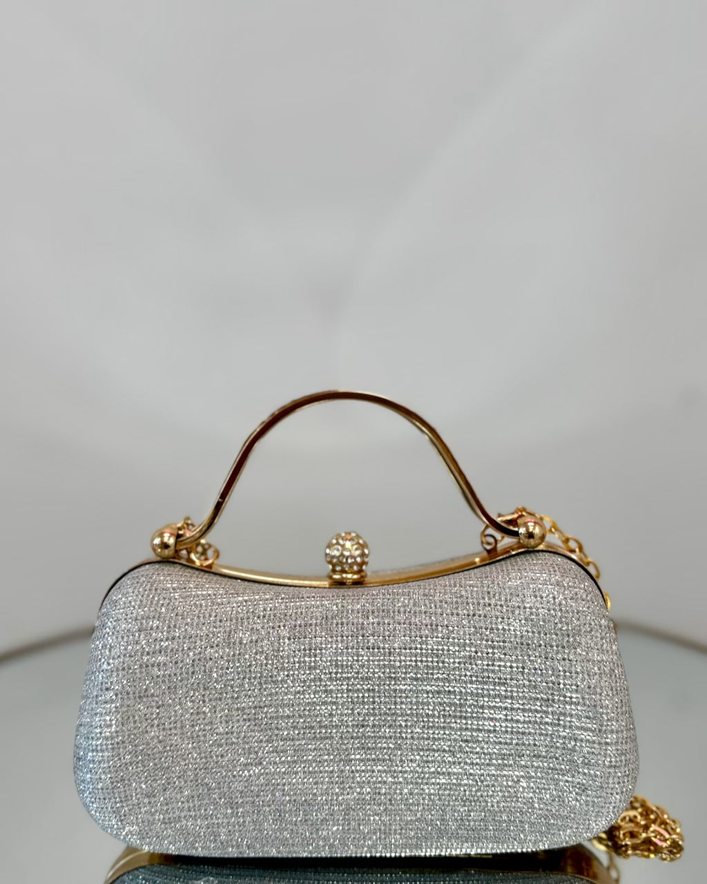 Luna Clutch Silver