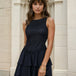 Marcella Mini Dress Front Black