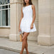 Marcella Mini Dress White Front