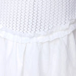 Marcella Mini Dress White Fabric