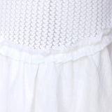  Marcella Mini Dress White Fabric