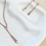 Marilyn Jewellery Set - Rose Gold