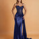 Morgana Corset Gown Navy Front