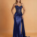 Morgana Corset Gown Navy Front