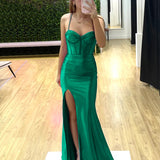 Nicolla Corset Gown - Green