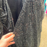 Dalette Sequin Corset Gown - Black [SAMPLE]
