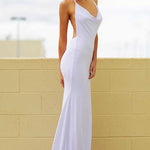 Roxy Gown - White - Miss Runway Boutique