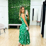 Siena Maxi Dress - Green Print