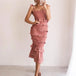 Adele Midi Dress Mauve Front
