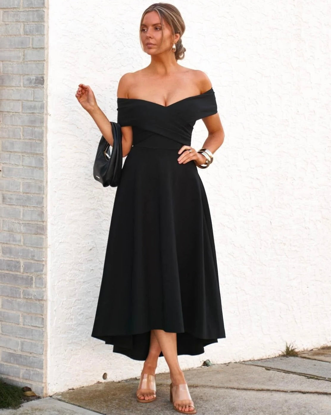 strapless floor length dress Sheath/Column Floor-Length Elastic Woven Satin Prom Dresses Color:choose from color chart Deals of the Week floral knit midi for women