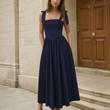 Thea Maxi Dress - Navy