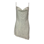 Honey Sequin Mini Dress - Silver