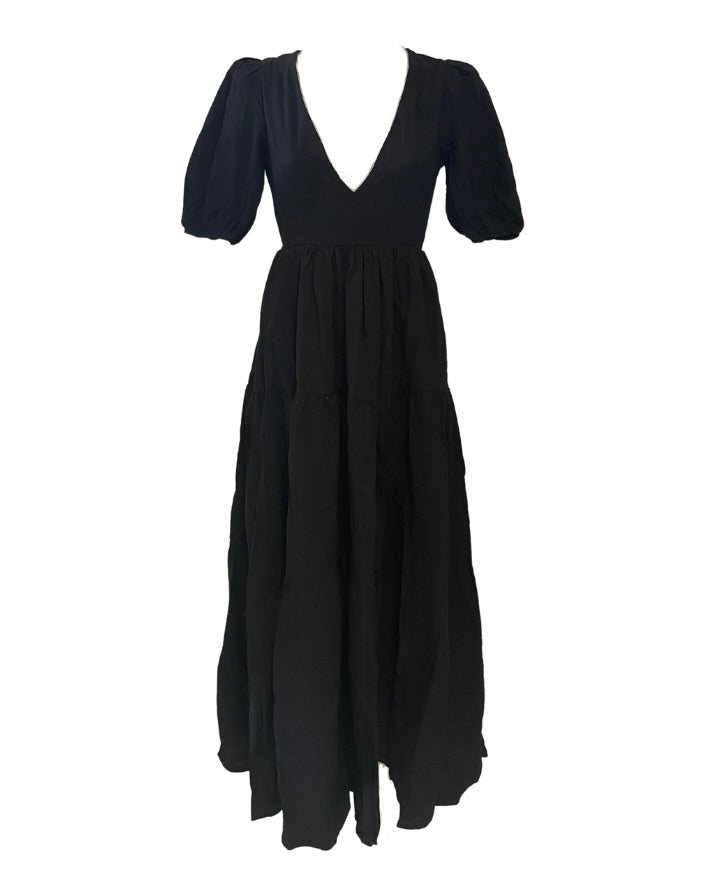 Asha Maxi Dress - Black