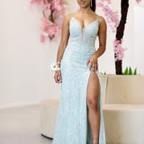 Willa Beaded Gown - Mint