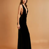 Alexis Gown Black Side