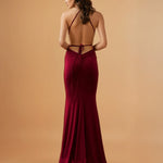 Alexis Gown Wine Back