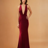 Alexis Gown Wine Front