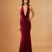 Alexis Gown Wine Front