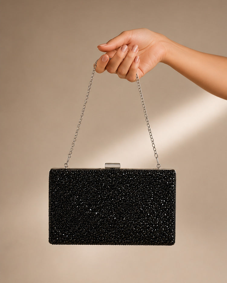 Amara Clutch Black