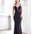 Amaya Sequin Gown - Black