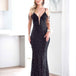 Amaya Sequin Gown - Black